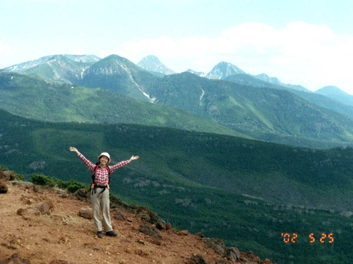 photo：茶臼山展望台から南八ヶ岳：茶臼山