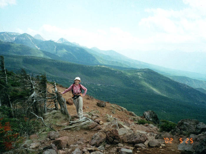 photo：八ヶ岳の長い裾野：茶臼山