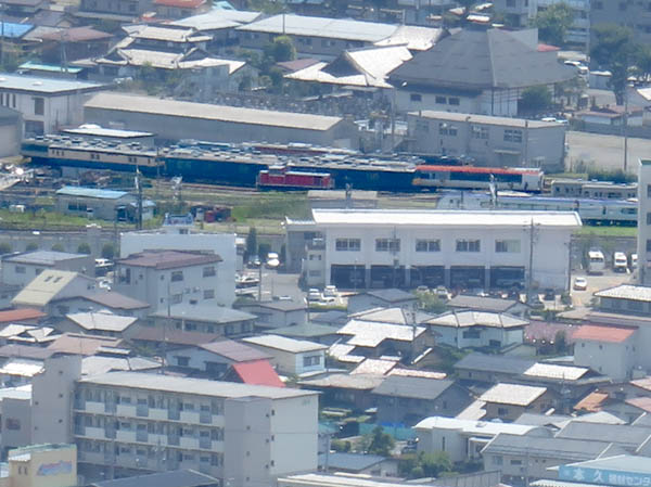 photo：JR長野C廃車置き場：地附山から
