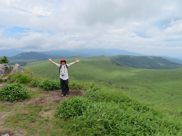 photo：八島ヶ原湿原と鷲ヶ峰が見える：車山