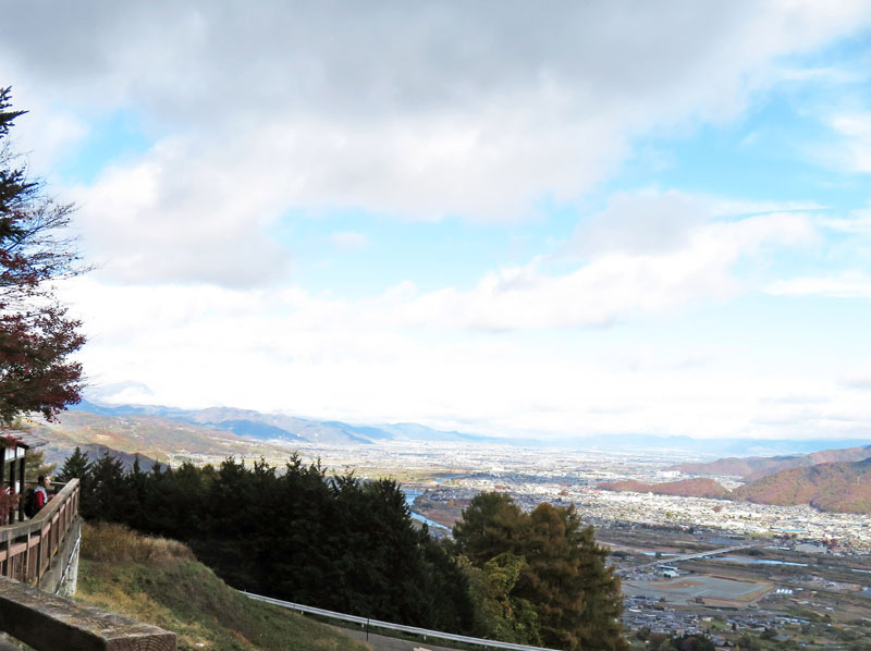 photo：千曲川展望公園から：三峯山