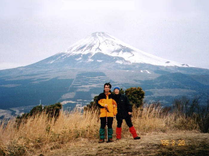 photo：笹峰（馬ノ背見晴台）から富士：越前岳