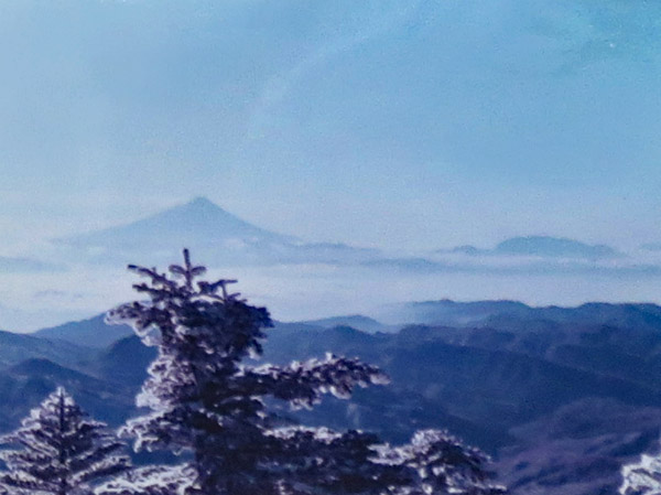 photo：金峰山賽の河原から富士：金峰山