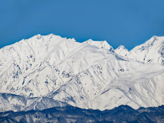 photo：唐松岳と八方尾根：茶臼山から