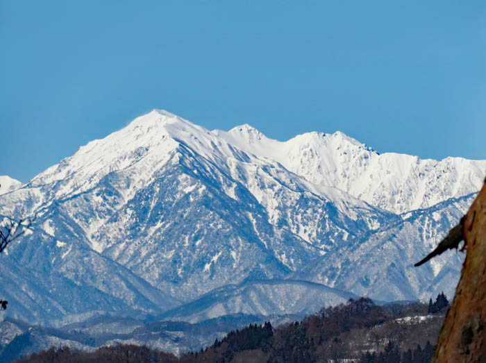 photo：針ノ木岳、蓮華岳など：茶臼山から