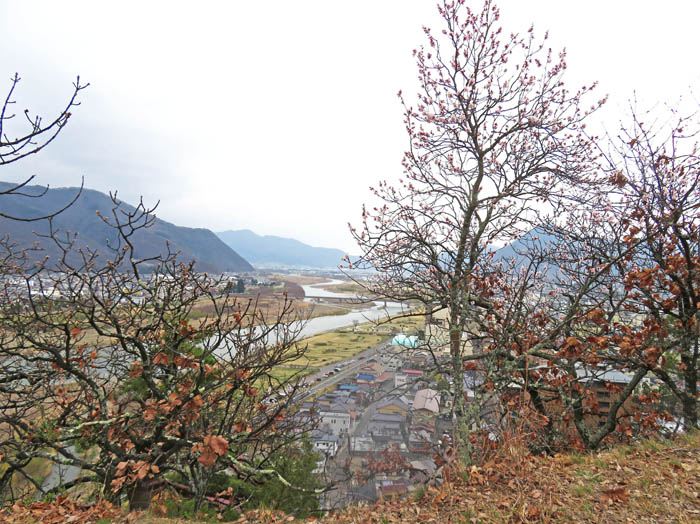 photo：千曲川を見下ろす：八王子山