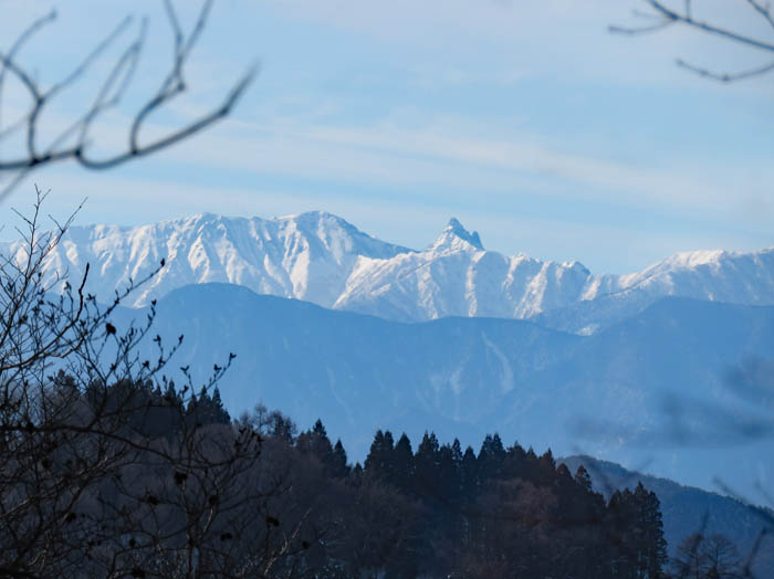 photo：槍ヶ岳：茶臼山から