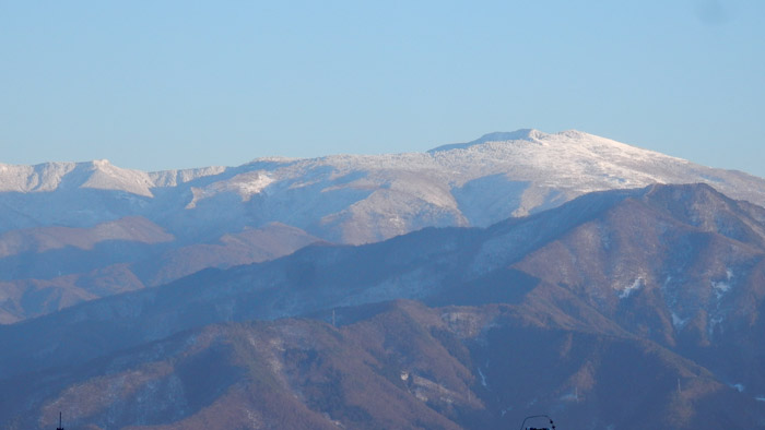 photo：四阿山・根子岳　地附山から