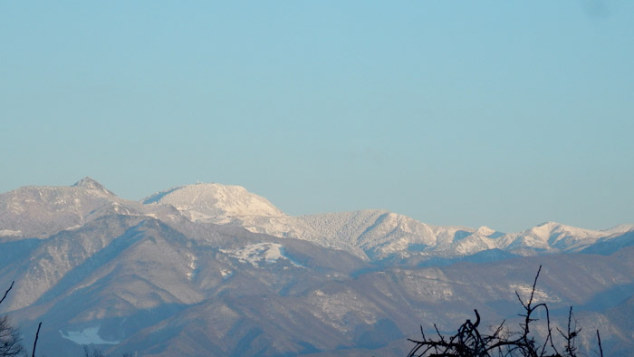 photo：笠岳・横手山・白根山方面　地附山から