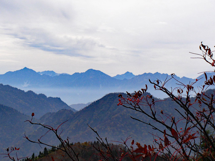photo：鹿島槍、立山、五竜、剱、唐松・黒姫山山頂から