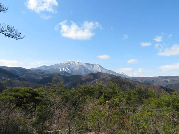 photo：雪が降った裏山・大峰山
