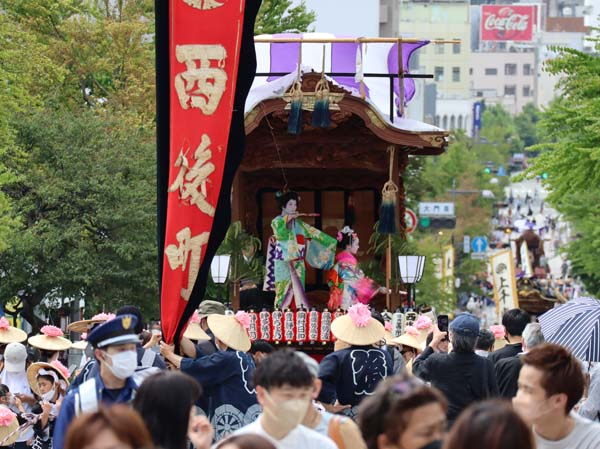 photo：西後町屋台：ながの祇園祭