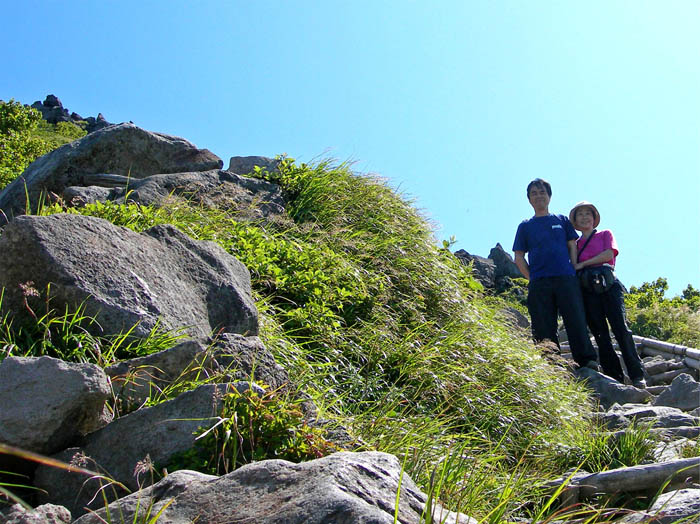 7岩木山登山道