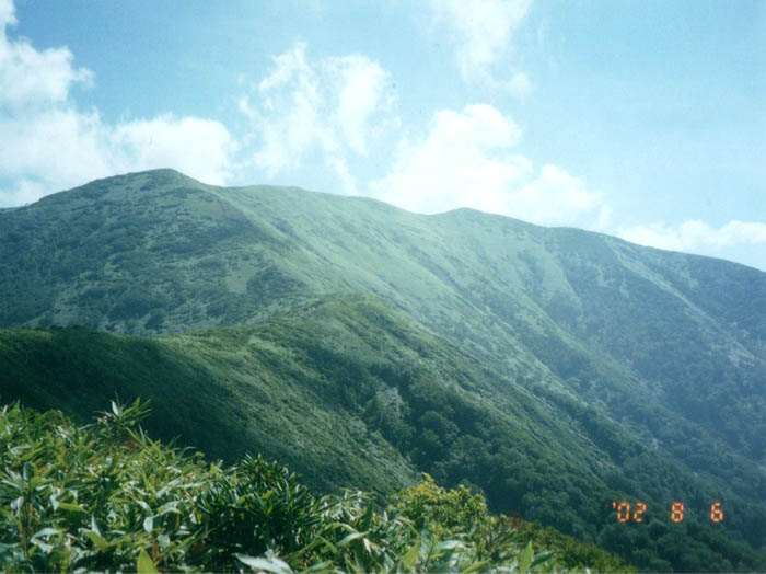photo5目指す稜線を見る