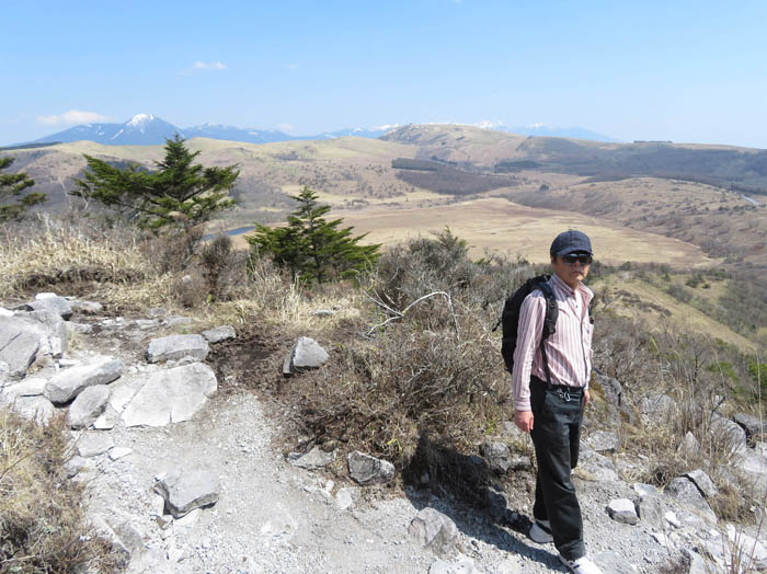 photo18八島ヶ原湿原を見下ろす