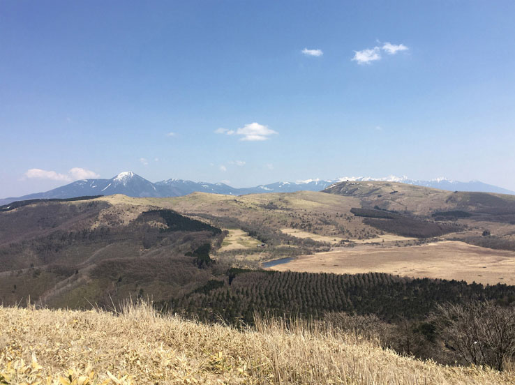photo蓼科山,八ヶ岳を一望