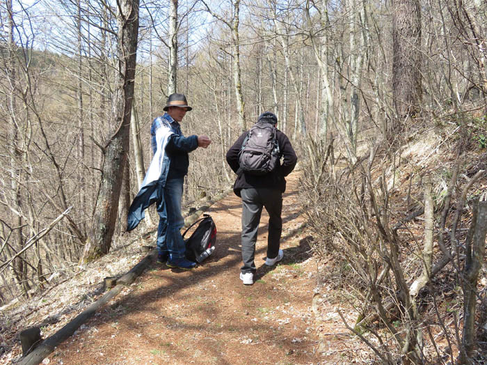 photo2大見山へ歩き始める