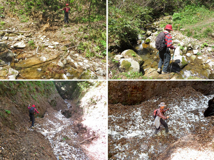 photo9いくつもの沢を渡る