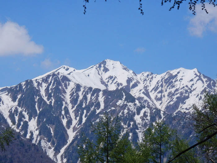 photo11目の前に鹿島槍ヶ岳