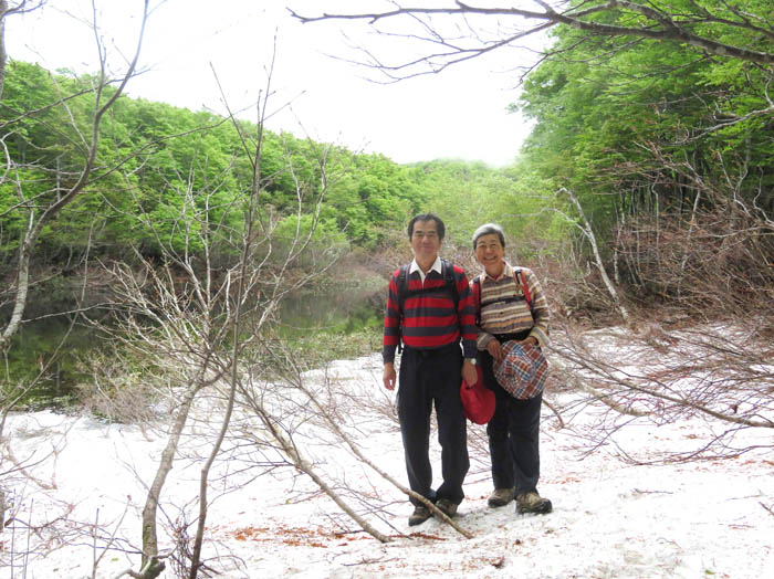 photo15雪解け時に出現した池