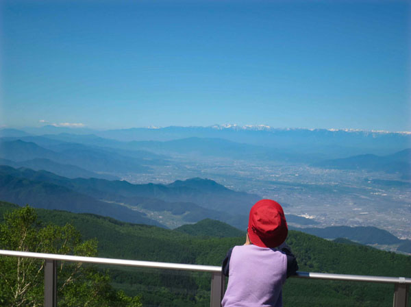 写真・北アルプス展望