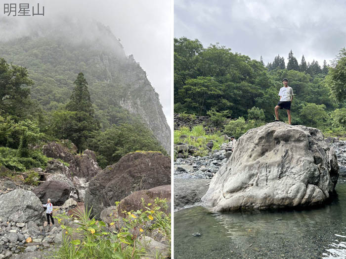 岩登りは楽しい：小滝川ヒスイ峡 