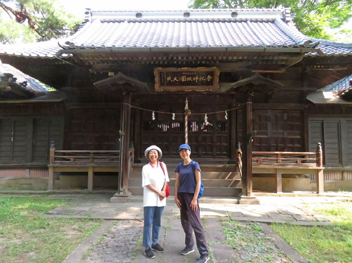 神社：城山公園 