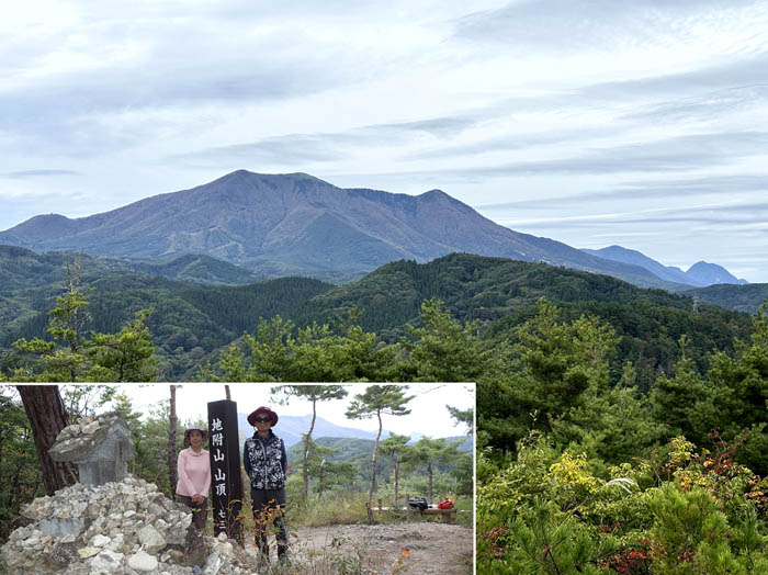 photo7飯縄、黒姫、妙高が見えた：地附山 