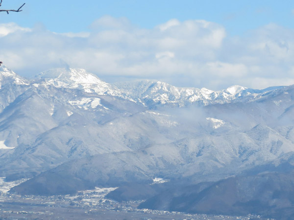 photo・横手山（左）と白根山