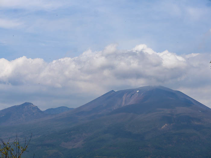 浅間山．離山山頂から