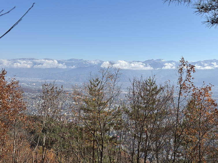 志賀高原の山々