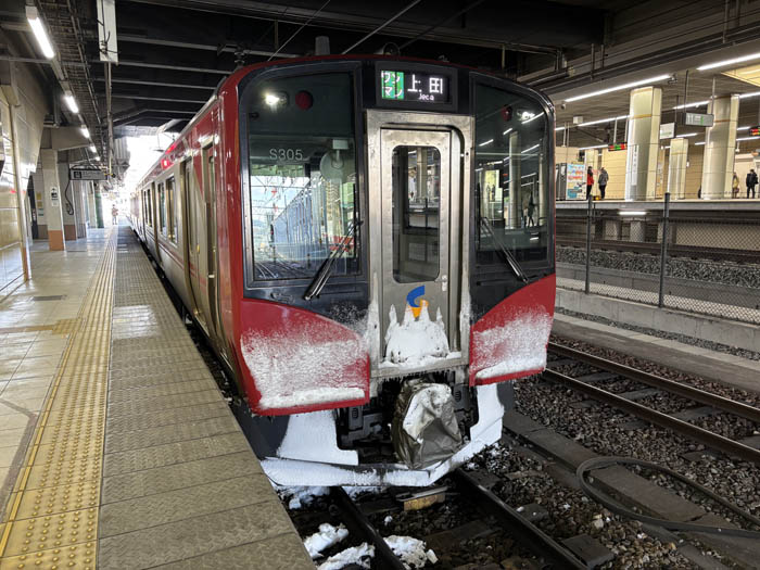 しなの鉄道長野駅