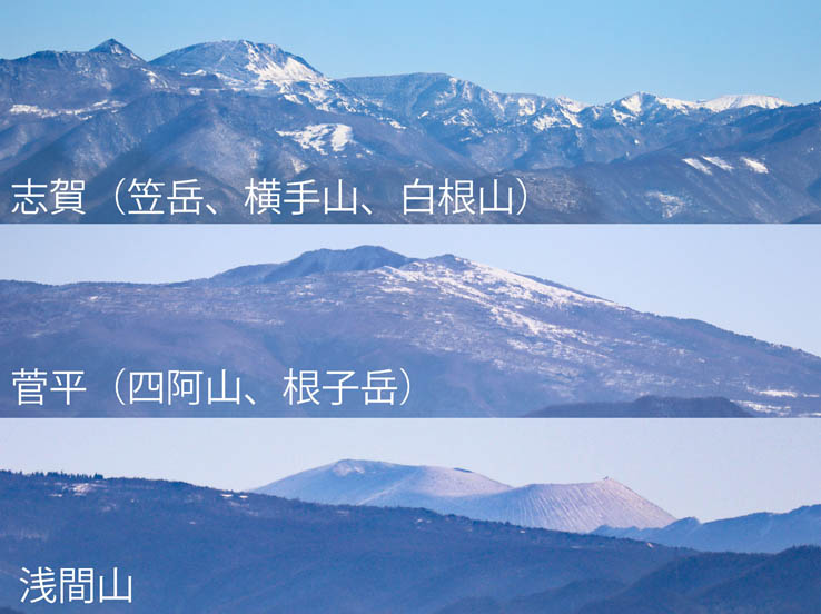 photo10展望,横手山,白根山,菅平,浅間山