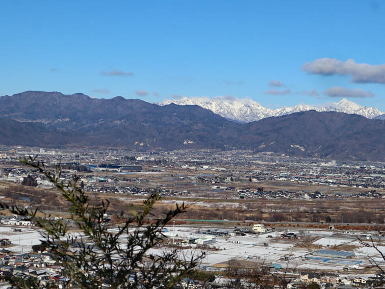 戸隠連峰,善光寺平
