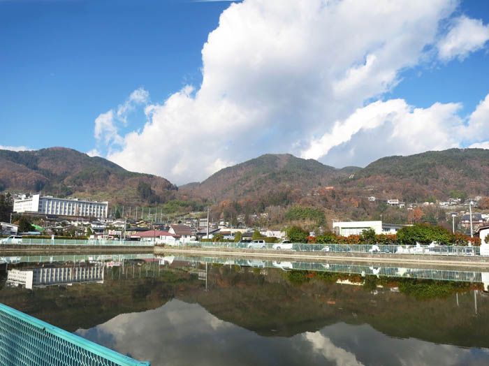 善光寺北参道から葛山、大峰山、地附山