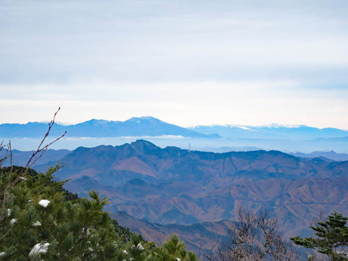 写真・浅間山：朝日岳から