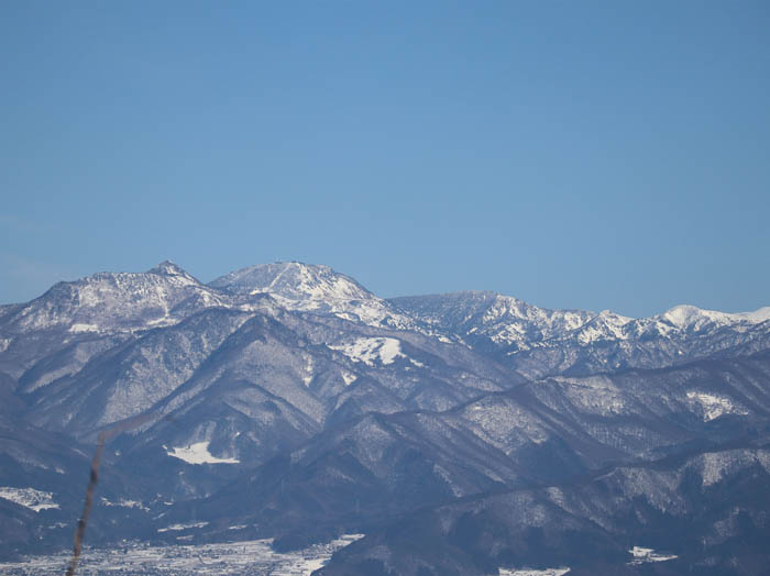 photo：笠岳、横手山、白根山：地附山から