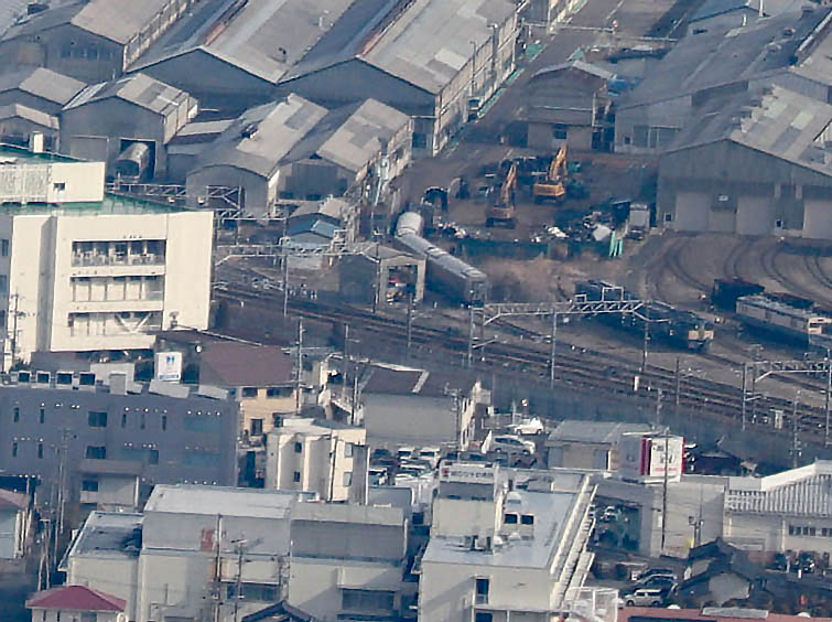 カシオペアの車両,JR長野車両C,解体中