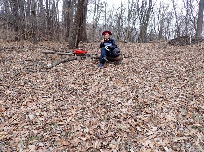 photo9茶色の真ん中でおやつタイム