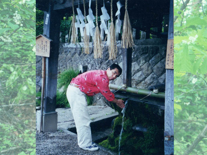 矢彦神社手水