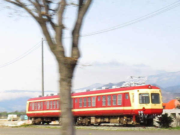 photo：旧長野電鉄2500系・旧トレインギャラリー須坂市