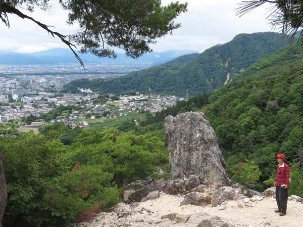 photo：物見岩からの展望：地附山